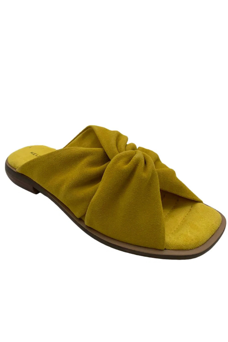 Kelsi Dagger Leather Knot Sandals Twist Mellow - Medium